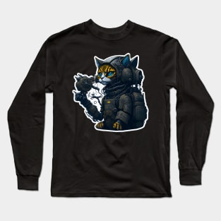 Mecha Cat_009 Long Sleeve T-Shirt